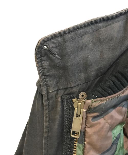 ALPHA（アルファ）ALPHA (アルファ) ボアライナー付きミリタリージャケット ブラック サイズ:Mの古着・服飾アイテム