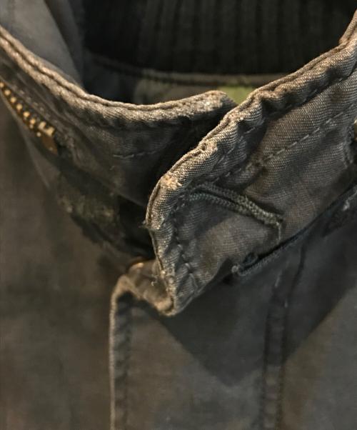 ALPHA（アルファ）ALPHA (アルファ) ボアライナー付きミリタリージャケット ブラック サイズ:Mの古着・服飾アイテム