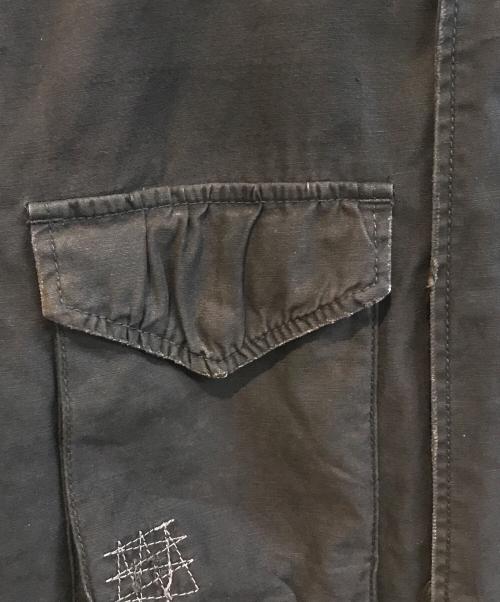 ALPHA（アルファ）ALPHA (アルファ) ボアライナー付きミリタリージャケット ブラック サイズ:Mの古着・服飾アイテム