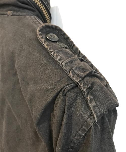 ALPHA（アルファ）ALPHA (アルファ) ボアライナー付きミリタリージャケット ブラック サイズ:Mの古着・服飾アイテム