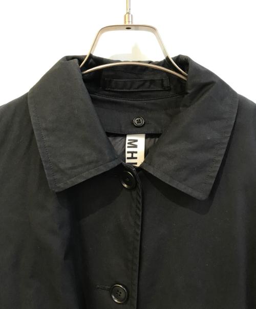 MHL（エムエイチエル）MHL (エムエイチエル) Downliner Stainless Steel Collar Coat 595-212457 ブラック サイズ:Mの古着・服飾アイテム