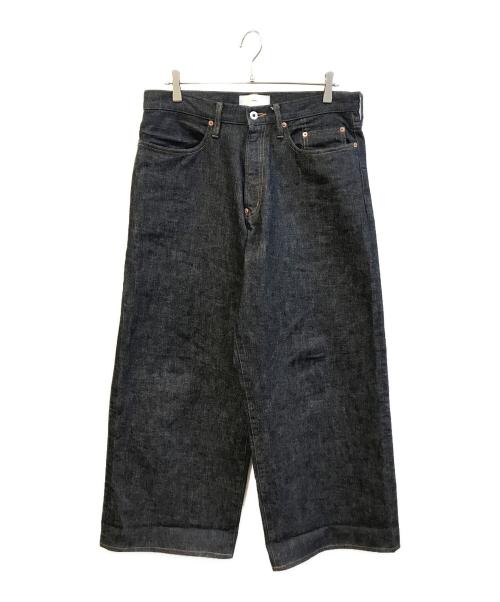 SUGERHILL（シュガーヒル）SUGERHILL (シュガーヒル) MODERN DENIM TROUSERS WIDE CUT インディゴ サイズ:W36の古着・服飾アイテム