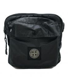 STONE ISLAND（ストーンアイランド）の古着「GARMENT DYED BUMBAG」｜ブラック