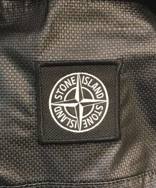 STONE ISLAND（ストーンアイランド）STONE ISLAND (ストーンアイランド) GARMENT DYED BUMBAG ブラックの古着・服飾アイテム