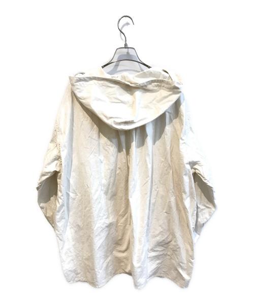 KAGURE（カグレ）kagure (カグレ) フーディーチュニック　GA46-23S009 ホワイト サイズ:Freeの古着・服飾アイテム