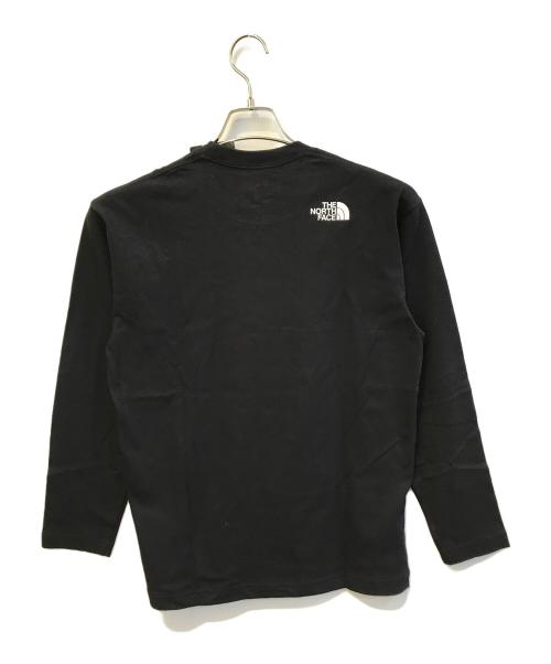 THE NORTH FACE（ザ ノース フェイス）THE NORTH FACE (ザ ノース フェイス) ロングスリーブスクエアロゴティー　NT82202Z ブラック サイズ:S 未使用品の古着・服飾アイテム