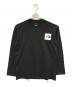 THE NORTH FACE（ザ ノース フェイス）の古着「ロングスリーブスクエアロゴティー　NT82202Z」｜ブラック