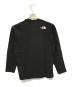 THE NORTH FACE (ザ ノース フェイス) ロングスリーブスクエアロゴティー　NT82202Z ブラック サイズ:S 未使用品：5000円