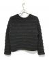 Liesse (リエス) ツイーディーニットカーディガン ブラック サイズ:Free 未使用品：12000円