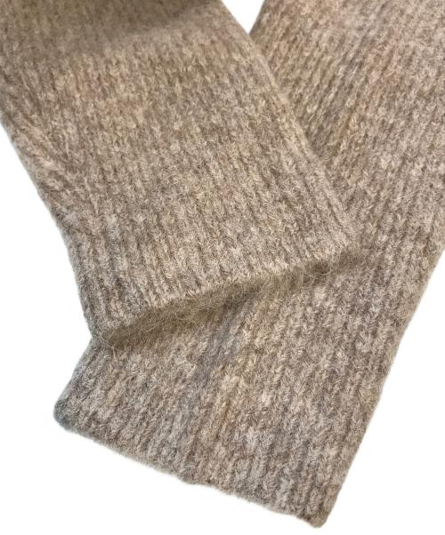 MICA&DEAL（マイカアンドディール）MICA&DEAL (マイカアンドディール) シャギーアルパカルーズニット　0124408278 ベージュ サイズ:Freeの古着・服飾アイテム