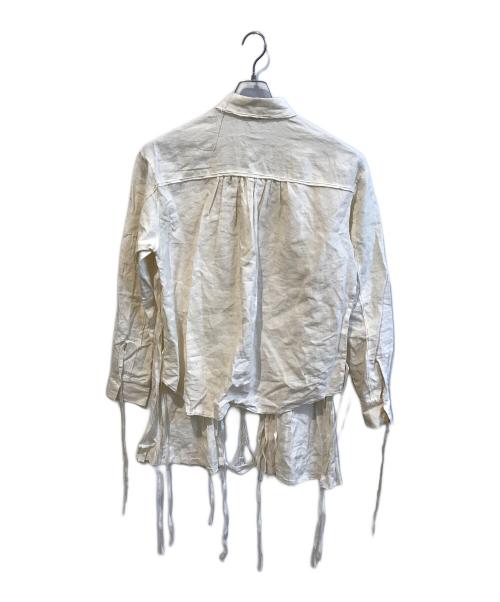 Midorikawa（ミドリカワ）Midorikawa (ミドリカワ) WINDING SHIRT ホワイト サイズ:Freeの古着・服飾アイテム