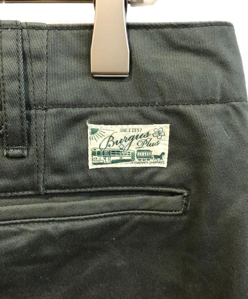 BURGUS PLUS（バーガスプラス）BURGUS PLUS (バーガスプラス) コットンパンツ グリーン サイズ:Ｗ32の古着・服飾アイテム