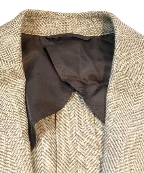 Hilton（ヒルトン）Hilton (ヒルトン) テーラードジャケット ベージュ サイズ:LLの古着・服飾アイテム