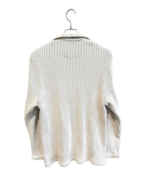 MEN'S BIGI（メンズビギ）MEN'S BIGI (メンズビギ) オニワッフルスタンドカラージャケット　M0131UTR006 ホワイト サイズ:04の古着・服飾アイテム
