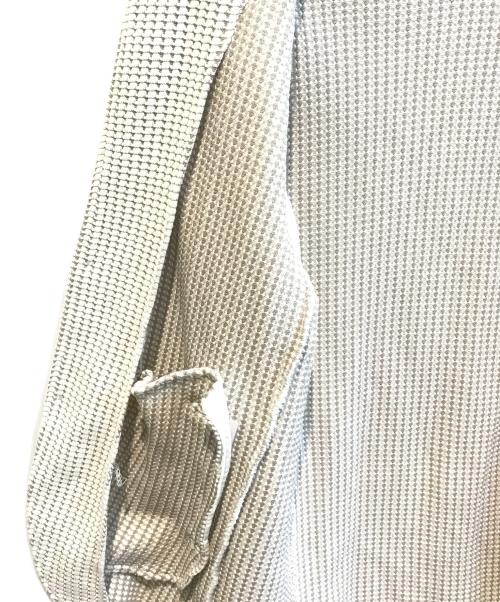 MEN'S BIGI（メンズビギ）MEN'S BIGI (メンズビギ) オニワッフルスタンドカラージャケット　M0131UTR006 ホワイト サイズ:04の古着・服飾アイテム