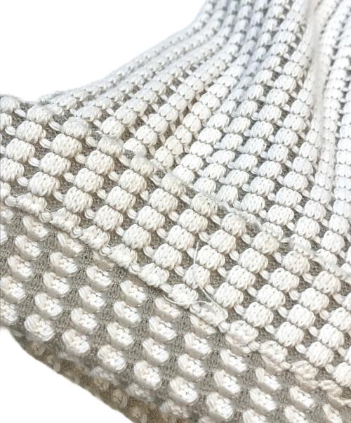 MEN'S BIGI（メンズビギ）MEN'S BIGI (メンズビギ) オニワッフルスタンドカラージャケット　M0131UTR006 ホワイト サイズ:04の古着・服飾アイテム