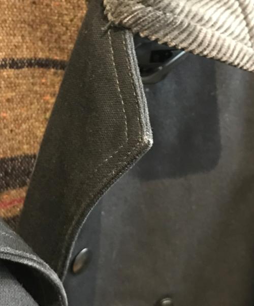 THE REAL McCOY'S（ザ・リアルマッコイズ）THE REAL McCOY'S (ザ・リアルマッコイズ) FIREMAN COAT　MJ22121 ブラック サイズ:38の古着・服飾アイテム