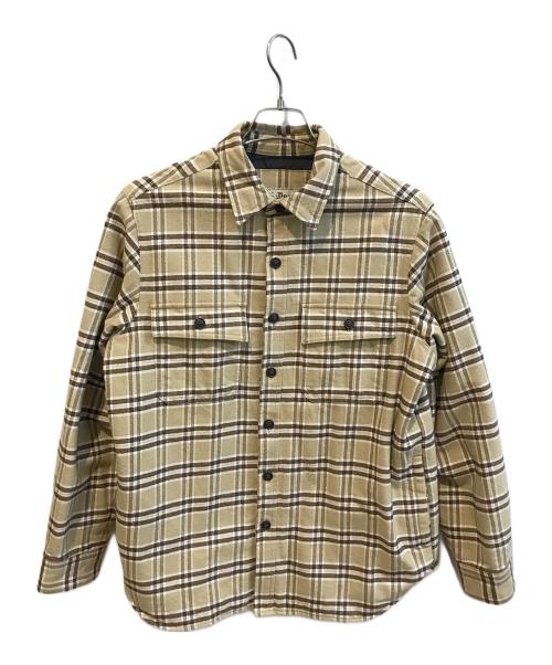 L.L.Bean（エルエルビーン）L.L.Bean (エルエルビーン) インサレーテッドフランネルシャツジャケット　273709 ベージュ サイズ:Mの古着・服飾アイテム