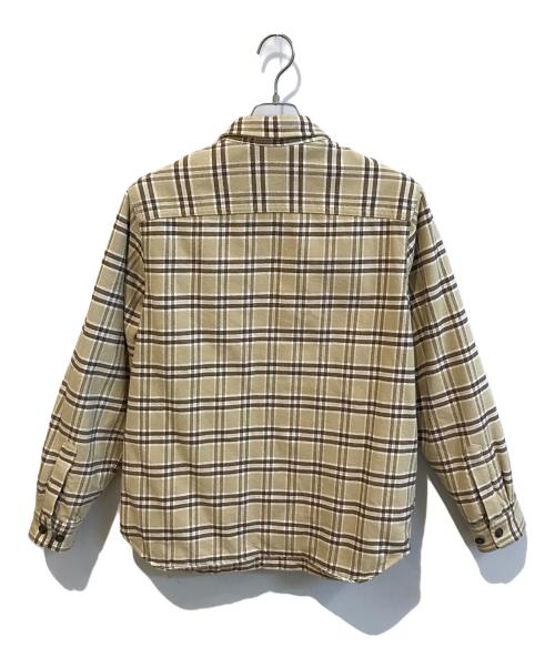 L.L.Bean（エルエルビーン）L.L.Bean (エルエルビーン) インサレーテッドフランネルシャツジャケット　273709 ベージュ サイズ:Mの古着・服飾アイテム