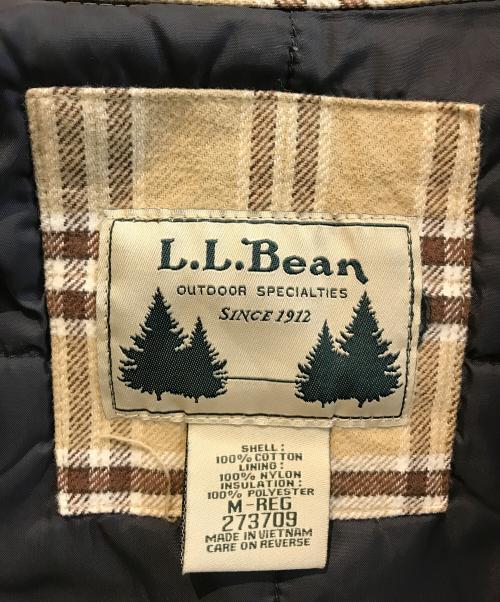 L.L.Bean（エルエルビーン）L.L.Bean (エルエルビーン) インサレーテッドフランネルシャツジャケット　273709 ベージュ サイズ:Mの古着・服飾アイテム