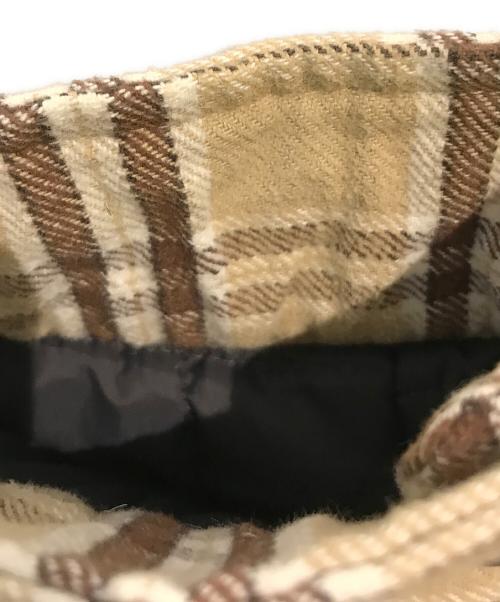 L.L.Bean（エルエルビーン）L.L.Bean (エルエルビーン) インサレーテッドフランネルシャツジャケット　273709 ベージュ サイズ:Mの古着・服飾アイテム