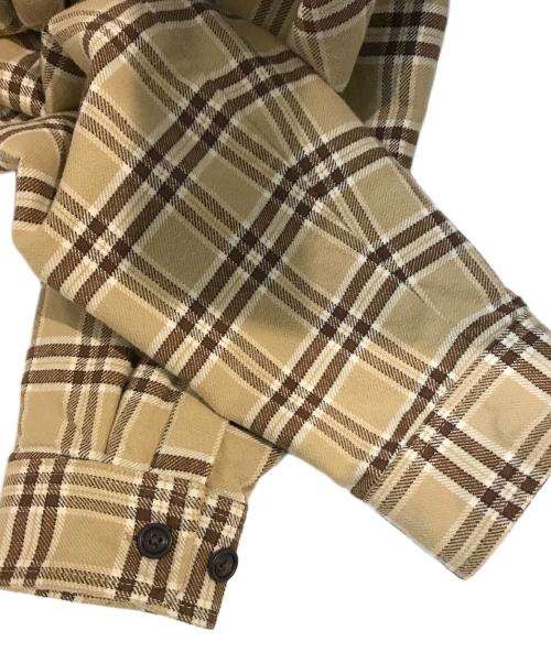 L.L.Bean（エルエルビーン）L.L.Bean (エルエルビーン) インサレーテッドフランネルシャツジャケット　273709 ベージュ サイズ:Mの古着・服飾アイテム