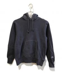 Champion（チャンピオン）の古着「リバースウィーブパーカー　C3-Y132　」｜ネイビー