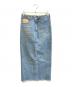 DU JOUR（デュ ジュール）の古着「LEAN GLITTER JEAN SKIR　25060700126020」｜インディゴ