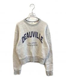 VERMEIL par iena（ヴェルメイユ パー イエナ）の古着「プリントスウェット　23070938103010」｜グレー