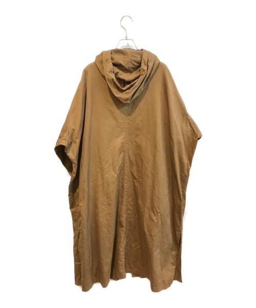 Y's（ワイズ）Y's (ワイズ) COTTON TWILL HOODED COAT　YJ-D85-002 ブラウン サイズ:2の古着・服飾アイテム