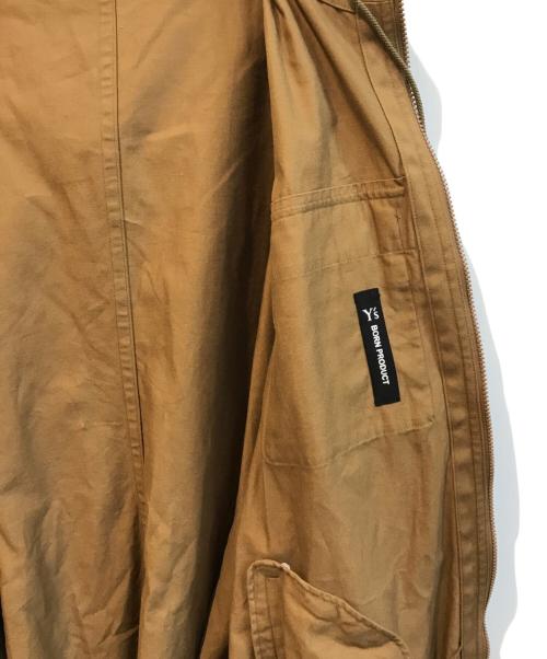 Y's（ワイズ）Y's (ワイズ) COTTON TWILL HOODED COAT　YJ-D85-002 ブラウン サイズ:2の古着・服飾アイテム