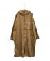 Y's（ワイズ）の古着「COTTON TWILL HOODED COAT　YJ-D85-002」｜ブラウン