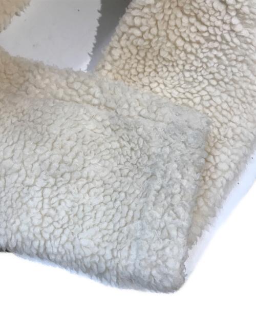 BEAUTY&YOUTH（ビューティーアンドユース）BEAUTY&YOUTH (ビューティーアンドユース) ボアショートブルゾン　1625-105-4204 ベージュ サイズ:Mの古着・服飾アイテム