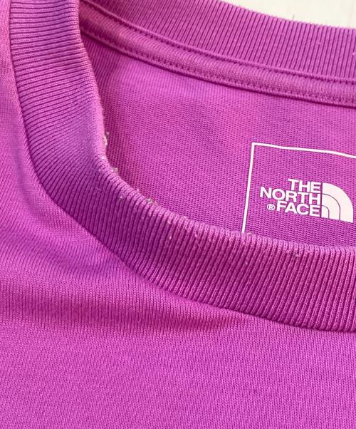 THE NORTH FACE（ザ ノース フェイス）THE NORTH FACE (ザ ノース フェイス) Tシャツ　NT32458 パープル サイズ:Lの古着・服飾アイテム
