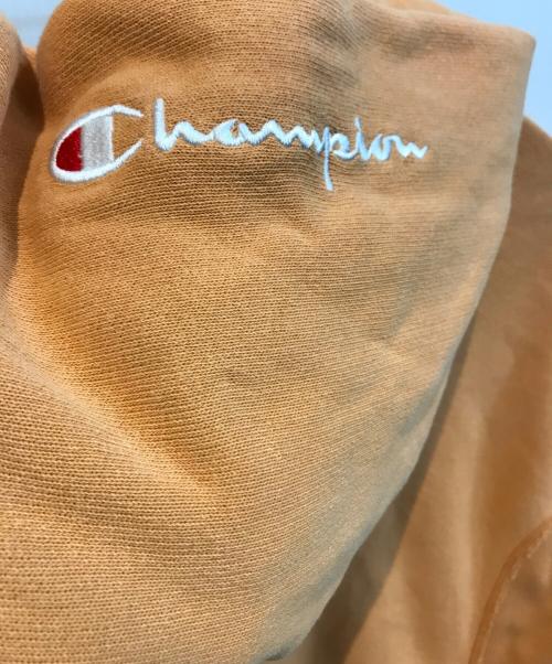 Champion（チャンピオン）Champion (チャンピオン) プルオーバーパーカー　C8-N142 オレンジ サイズ:Ｌの古着・服飾アイテム