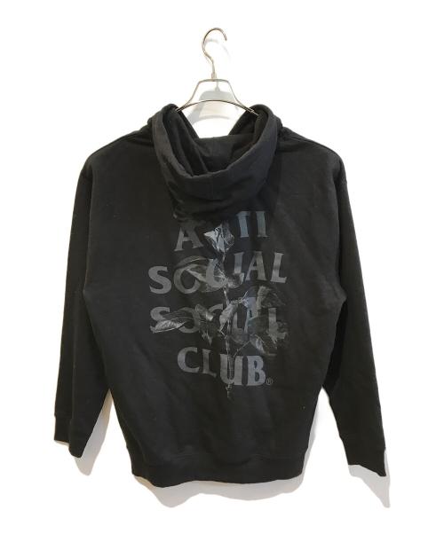 anti social social CLUB（アンチソーシャルソーシャルクラブ）ANTI SOCIAL SOCIAL CLUB (アンチソーシャルソーシャルクラブ) スウェットパーカー ブラック サイズ:Ｌの古着・服飾アイテム