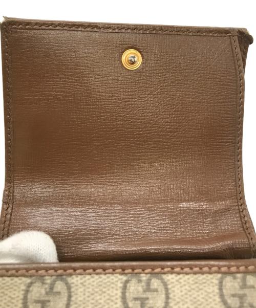 GUCCI（グッチ）GUCCI (グッチ) ホースビット2つ折り財布　534563 ベージュの古着・服飾アイテム