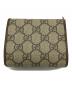GUCCI (グッチ) ホースビット2つ折り財布　534563 ベージュ：10000円