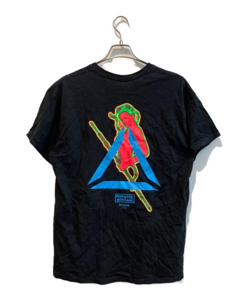 NEXUSVII（ネクサスセブン）NEXUSVII (ネクサスセブン) PREDATOR MONTAGE/バックプリントTシャツ ブラック サイズ:Lの古着・服飾アイテム