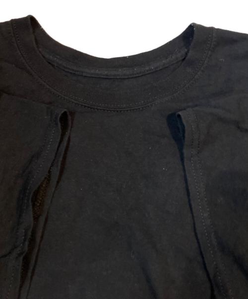 NEXUSVII（ネクサスセブン）NEXUSVII (ネクサスセブン) PREDATOR MONTAGE/バックプリントTシャツ ブラック サイズ:Lの古着・服飾アイテム