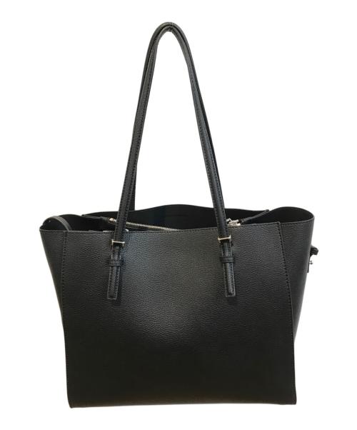 CHARLES & KEITH（チャールズアンドキース）CHARLES & KEITH (チャールズアンドキース) クラッシックダブルハンドルトートバッグ ブラックの古着・服飾アイテム