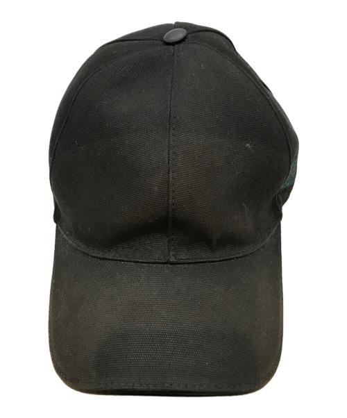 GUCCI（グッチ）GUCCI (グッチ) キャップ　387554 ブラックの古着・服飾アイテム