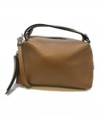 GIANNI CHIARINIジャンニ キアリーニ）の古着「レザーショルダーバッグ」｜ブラウン