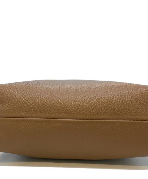 GIANNI CHIARINI（ジャンニ キアリーニ）GIANNI CHIARINI (ジャンニ キアリーニ) レザーショルダーバッグ ブラウンの古着・服飾アイテム