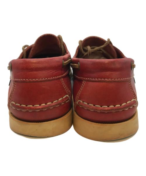 PARABOOT（パラブーツ）PARABOOT (パラブーツ) デッキシューズ　1208 レッド サイズ:25cmの古着・服飾アイテム