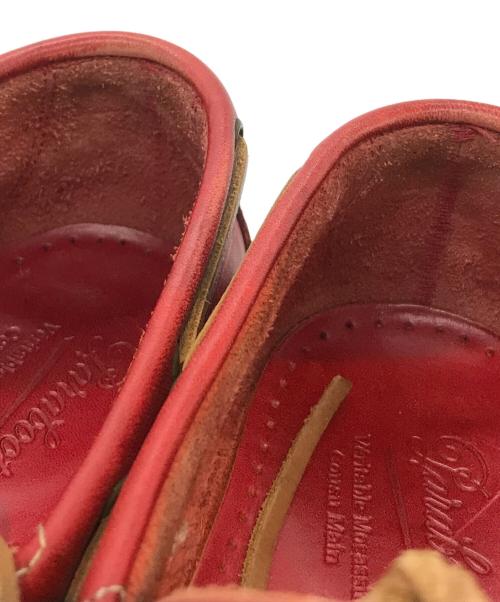 PARABOOT（パラブーツ）PARABOOT (パラブーツ) デッキシューズ　1208 レッド サイズ:25cmの古着・服飾アイテム