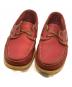 中古・古着 PARABOOT (パラブーツ) デッキシューズ　1208 レッド サイズ:25cm：8000円