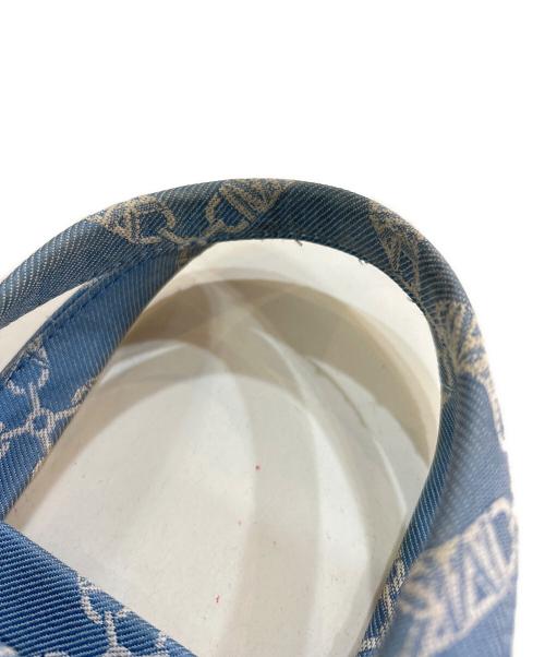 MICHAEL KORS（マイケル・コース）MICHAEL KORS (マイケル・コース) Gigi Large Empire Logo Jacquard Denim Tote Bag　30R4G3GT3U スカイブルーの古着・服飾アイテム