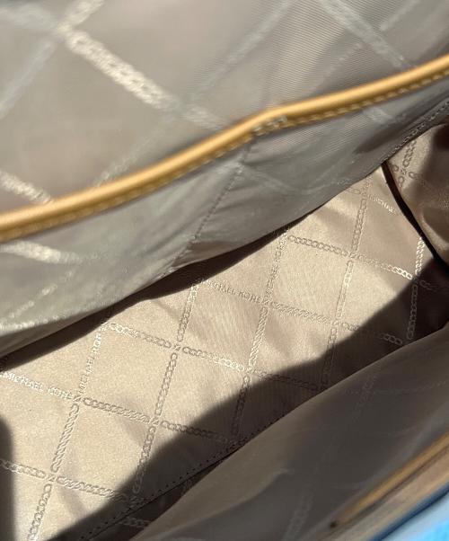 MICHAEL KORS（マイケル・コース）MICHAEL KORS (マイケル・コース) Gigi Large Empire Logo Jacquard Denim Tote Bag　30R4G3GT3U スカイブルーの古着・服飾アイテム