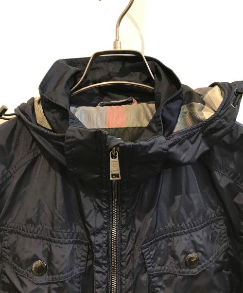 BLACK LABEL CRESTBRIDGE（ブラックレーベル クレストブリッジ）BLACK LABEL CRESTBRIDGE (ブラックレーベル クレストブリッジ) リモンタナイロンジャケット　51F15-314-28 ネイビー サイズ:Ｍの古着・服飾アイテム